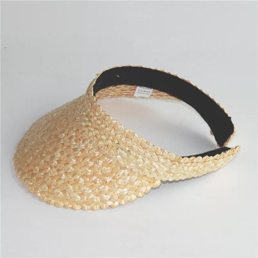 💥BEST SELLER ▪️Visor Hat Straw Sun Hat - Picture 8 of 10